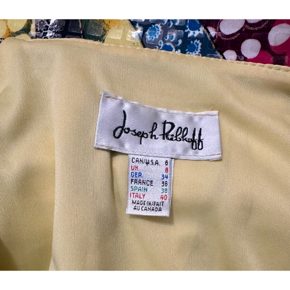 Women's Joseph Eye-Catching Ribkoff Blazer Size 6 Multi-color - Picture 8 of 8